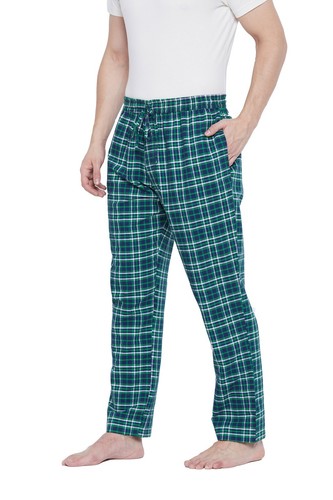 Mens Pajama Pants Lightweight Soft Plaid Sleep Lounge Pants Pyjama With 2 Pocket - Picture 20 of 45