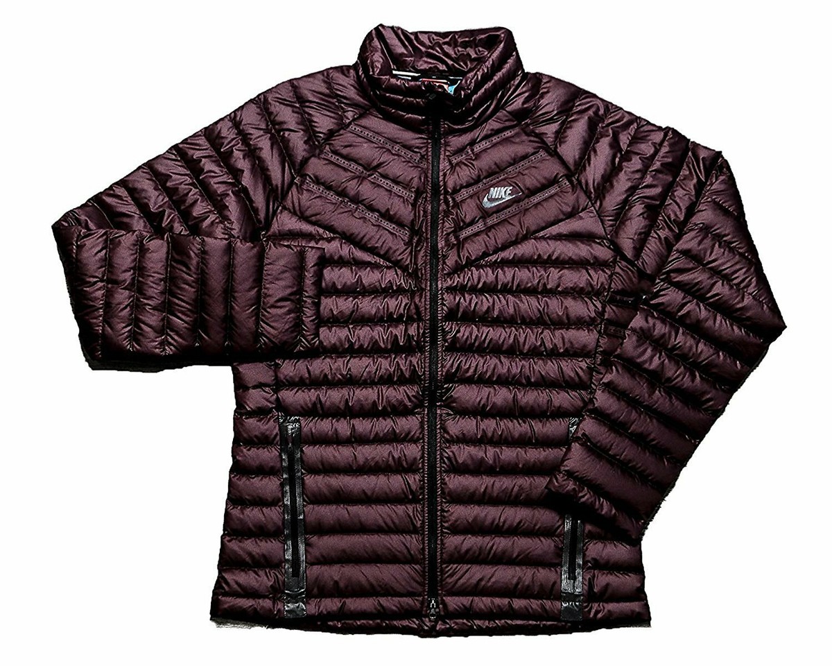 NIKE AEROLOFT JACKET Sサイズ Nike Aeroloft 800 Summit Men's Down Jacket Maroon Size Small | eBay