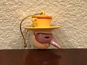New "CAPPUCHINO MAN" Head Ornament Figure by Robert Shields