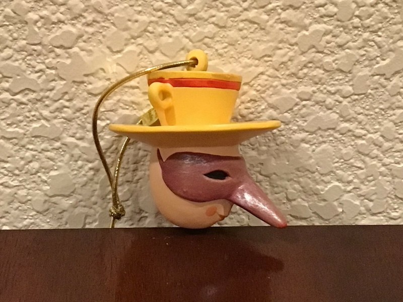 New "CAPPUCHINO MAN" Head Ornament Figure by Robert Shields