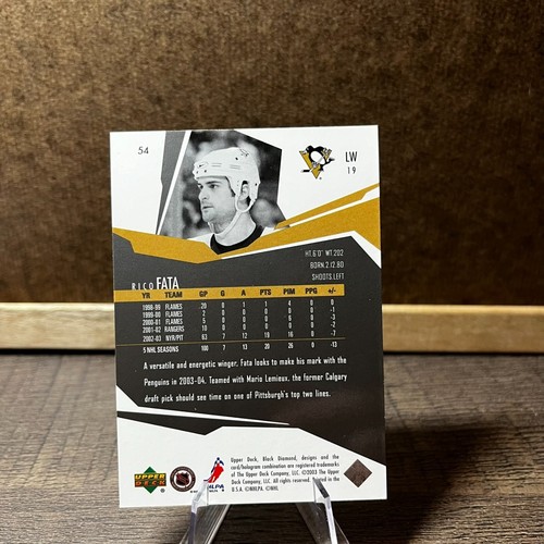 2003-04 Upper Deck Black Diamond Hockey - Pick a Card - Picture 103 of 185