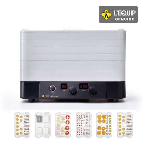 Deshidratador de alimentos eléctrico premium LEQUIP FilterPro LD-109 2 bandeja alta + 4 bandeja normal - Imagen 2 de 11