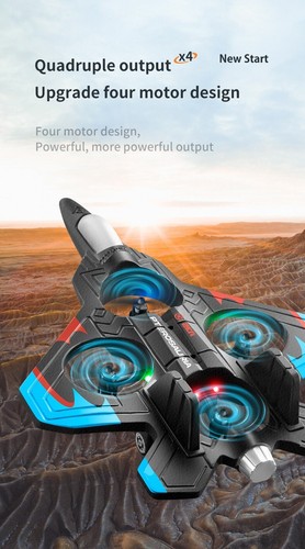 4DRC V32 Airplane 4CH 4-Axis Fighter, Durable & Drop-Resistant Drone for Adults - Picture 7 of 18