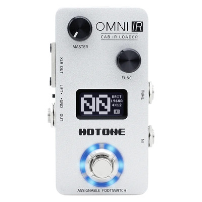Hotone Omni IR Guitar & Bass Cabinet Simulator / Impulse Response Loader Pedal
