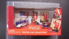 Johnny Lightning 1:64 Coca Cola Set of 3 Poster Car Collection Volkswagen Ford