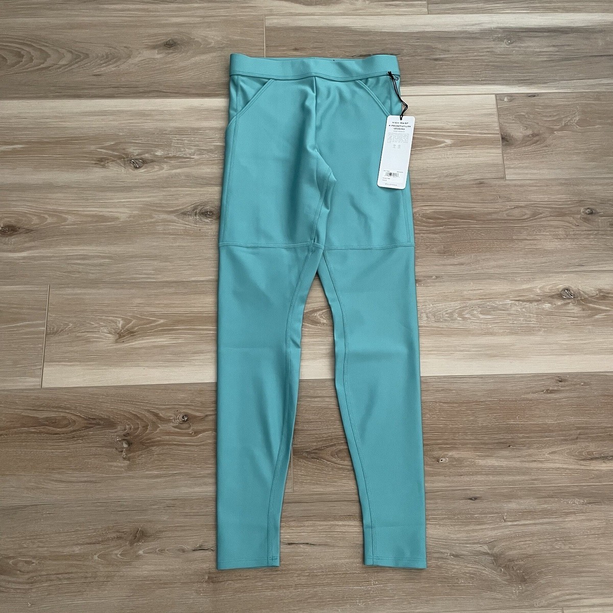 Alo High-Waist Airlift 4 Pocket Utility Legging In Ocean Teal S