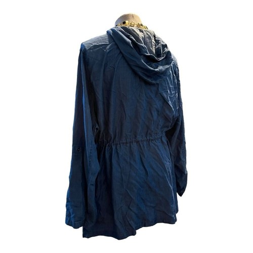 Simply Emma Women’s Blue Jean Utility Jacket Size 3X - Picture 10 of 16