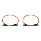 1 M 3.2Ft Fiber Patch Cable Multimode ST-ST OM2 LSZH Fiber Optical Cable Orange