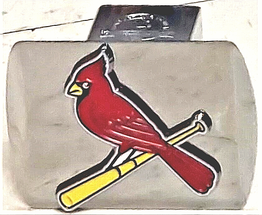 St. Louis Cardinals 3D Steel Chrome Trailer Hitch Cover eBay