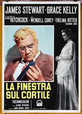 fotobusta film REAR WINDOW - LA FINESTRA SUL CORTILE Grace Kelly Raymond Burr