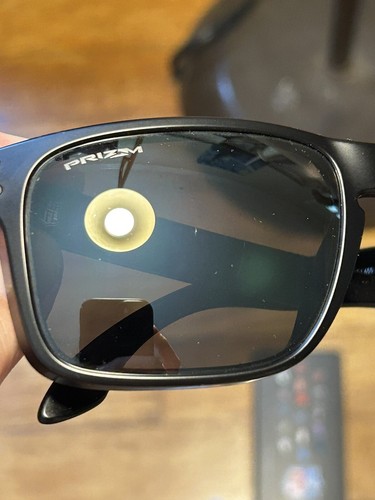 Gafas de sol Oakley Holbrook para hombre colección NFL - Carolina Panthers, negro mate - Imagen 3 de 5