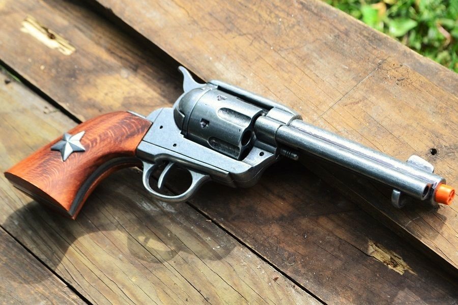 Colt M1873 Revolver - 1873 Texas Rangers - Lone Star - Non-Firing