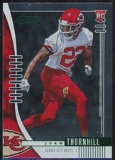 2019 Panini Absolute Juan Thornhill Rookie Green Parallel Chiefs RC #164