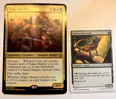 MTG エドガー・マルコフ　Foil Foil】《エドガー・マルコフ/Edgar Markov》[C17] 金R | 日本