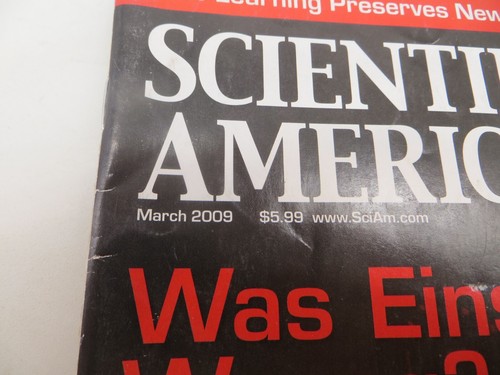 SCIENTIFIC AMERICAN Magazine MARCH 2009 Nuclear Tests/Nanotube Radios Microbot - Picture 2 of 9