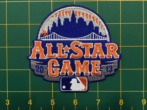 NY Mets All Star patch ny mets 2013 MLB All Star 4" wide heat seal iron on Mets - Picture 5 of 5