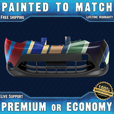 NEW Painted To Match - Front Bumper Replacement for 2017-2019 Nissan Rogue Sport
