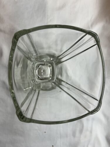 French made Clear Crystal Vase - 9.5" Height - Picture 2 of 2