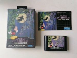 Jeu SEGA Megadrive Castle of Illusion Starring Mickey Mouse Complet FR