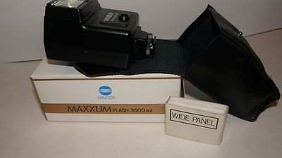 Flash Minolta program 3500xi appareil photo reflex - Photo, audio & vidéo