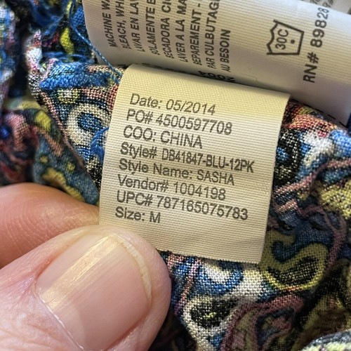 Pantalones de cintura elásticos Bandolino Sasha, medianos, rayón, multicolores - Imagen 7 de 10