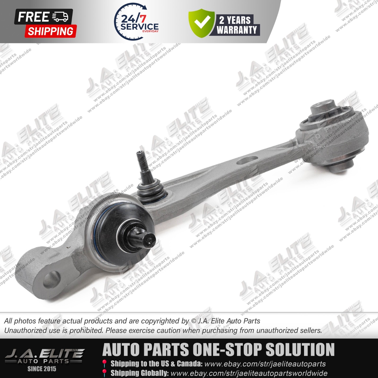Front Lower Left Control Arm fits Rolls Royce Phantom RR1 (2004-16) 31122180523