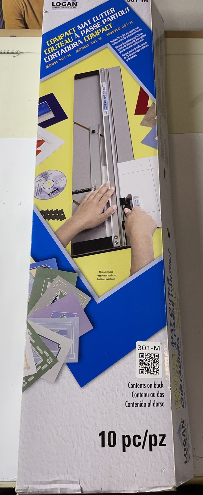 NEW Logan Compact Mat Cutter Model 301M Bevel Cutting System 32" Precision eBay