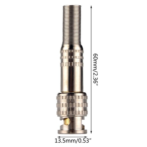 BNC Connectors Convenient For CCTV Camera No Soldering Necessary 5PCS - Zdjęcie 8 z 8