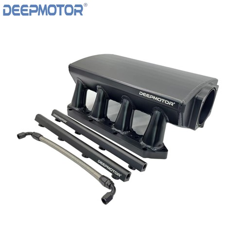 Kit de riel de combustible colector de admisión de motor profundo para Nissan 5.6 V8 VK56DE negro - Imagen 3 de 9