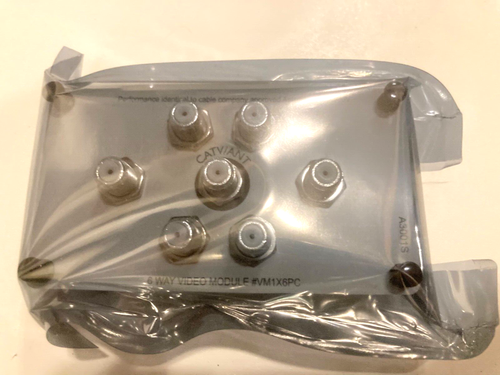 Greyfox Home Systems Enhanced 6 Way Cable Video Module Splitter Combiner VM1X6PC - Picture 3 of 4