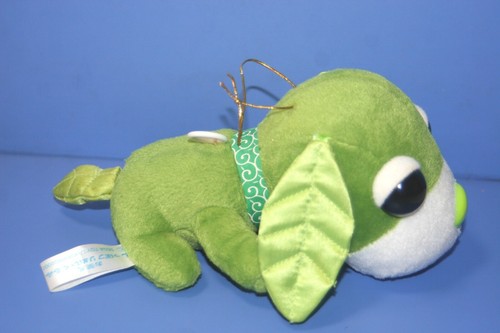 Muñeca de peluche Ocha Ken Dog Ryoku Wag the tail SEGA JPN 2003' 19 cm verde - Imagen 6 de 13