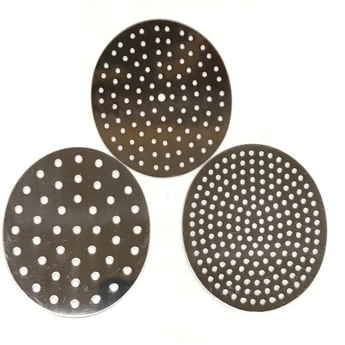Avon 2010 Potato Ricer 3 Stainless Steel Dies Instructions New Old Stock - Picture 4 of 8
