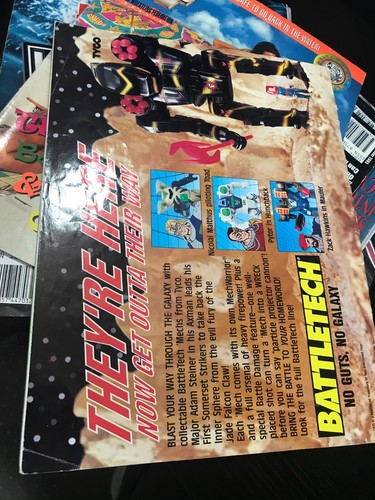 WWF WWE Magazin JUNI 1995 Diesel + Poster + Merchandise Katze - Bild 3 von 3