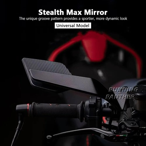 For Speed Triple 1200 RS RR 2021-2025 Stealth Max Mirror Side Rearview Mirrors - Picture 2 of 14