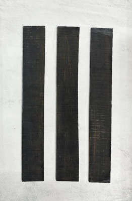 A Ebenholz Griffbrett | Ebony Fingerboard | Tonholz | Tonewood | 530 x 75 x 9 mm