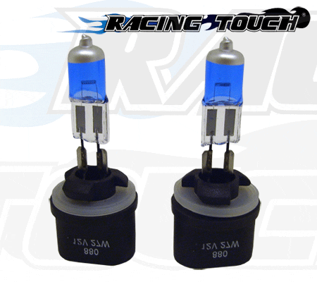 Bombillas de luz HID de gas xenón perforante 12V 27w 880 5000K súper blancas 2 piezas - Imagen 2 de 2
