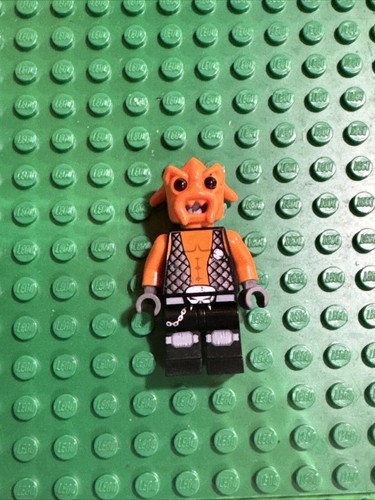 Lego Kranxx Minifigure Space Police 3 Alien Orange 5974 5970 HTF sp093