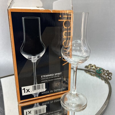 New Nachtmann Vivendi Crystal Spirit Stem Glasses Germany Liquor 4oz Set Of 4