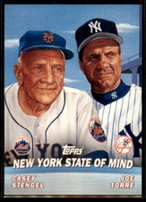 2001 Topps Combos New York State of Mind (Casey Stengel/Joe Torre) #TC10