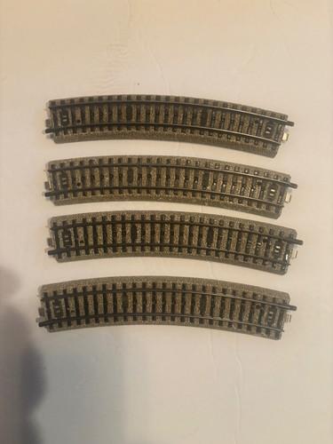 Marklin HO 5206 Curved M Track 4 Pieces