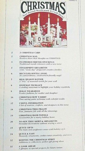 lot 5 CHRISTMAS magazine Year-Round NEEDLEWORK & CRAFT IDEAS projects 1990s - Bild 6 von 20