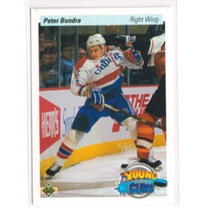 1990-91 Upper Deck Young Guns Rookie 536 Peter Bondra Washington Capitals