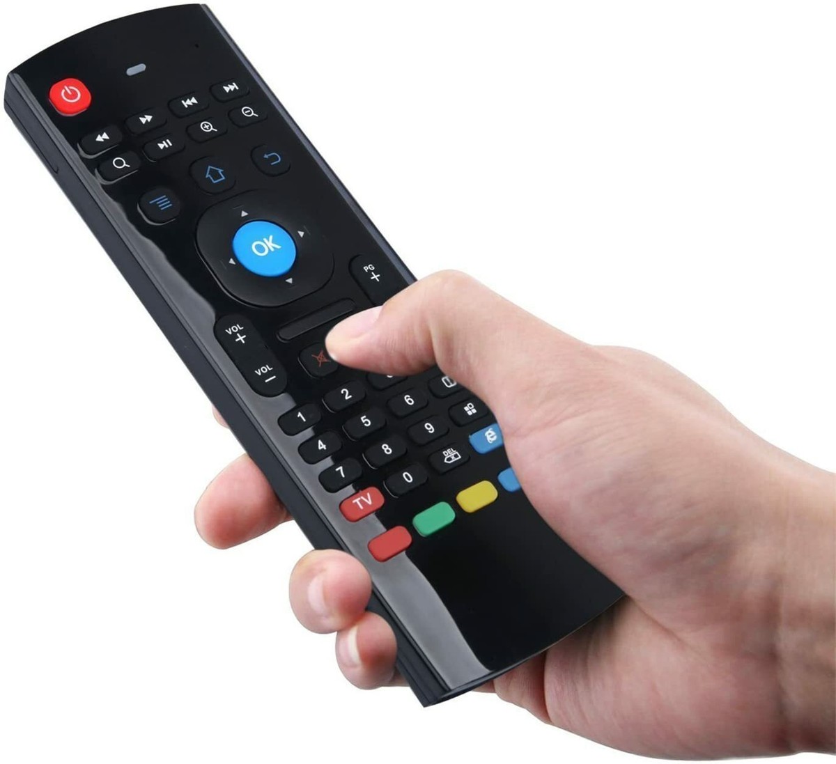 MOUSE E TASTIERA TELECOMANDO PER ANDROID TV BOX MX 3 U5E7 2.4GHZ - Foto 14