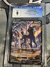 Umbreon V TG22/TG30 Brilliant Stars 2022 Character Rare Pokémon TCG CGC Mint 9