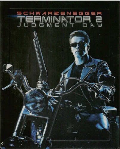 Terminator 2 Judgement Day 4K SteelBook Blu-ray 1991 No Dent - Glow in the Dark - Imagen 3 de 13