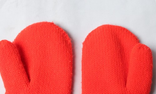 Unox Motorsports Unisex Kid's Winter Mitters AR8 Orange Tricolor One Size - Picture 6 of 6