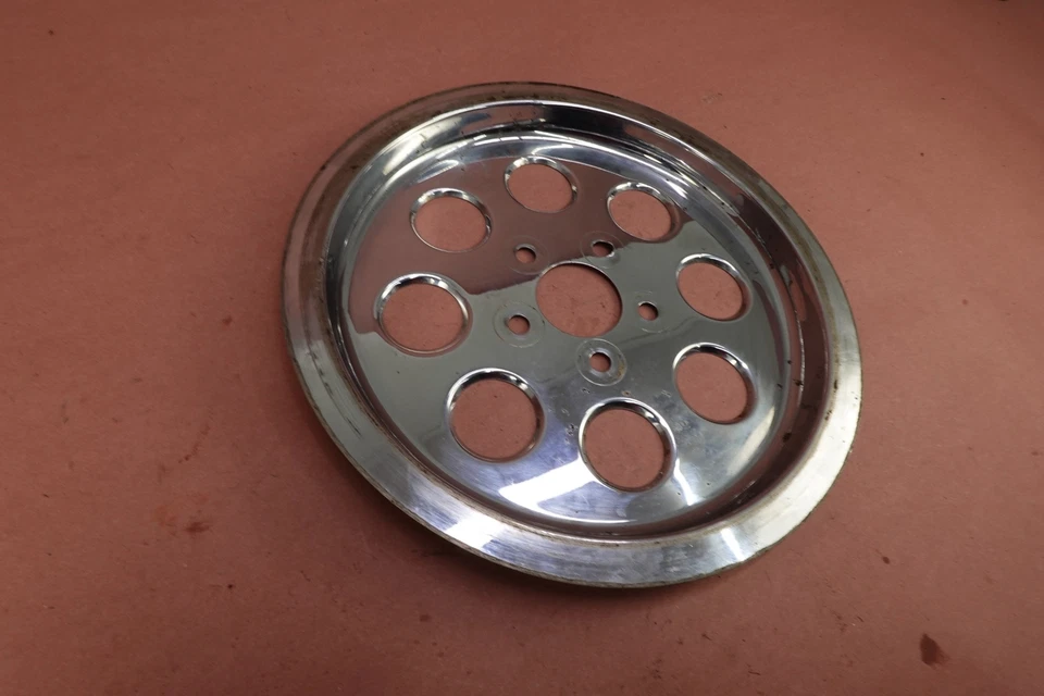 Harley-Davidson Dyna Glide Custom 1992 - cubierta de piñón de polea de rueda trasera FXDC Foto 3 de 4