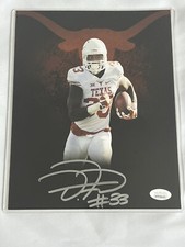 D'Onta Foreman Signed 8x10 Photograph JSA COA Texas Longhorns