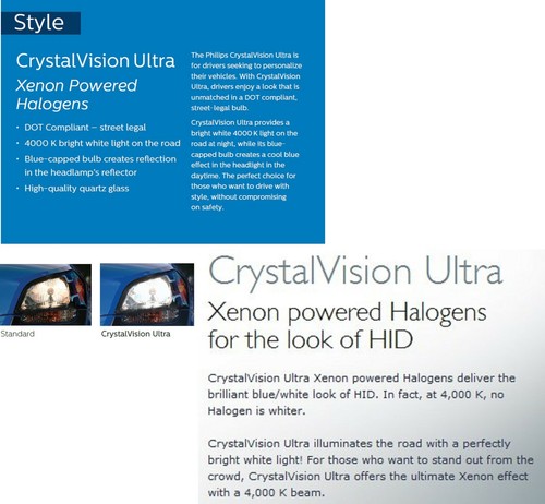 Philips Crystal Vision Ultra Light P21W 21W Two Bulbs Tail Rear Replace OE Lamp - Picture 6 of 12