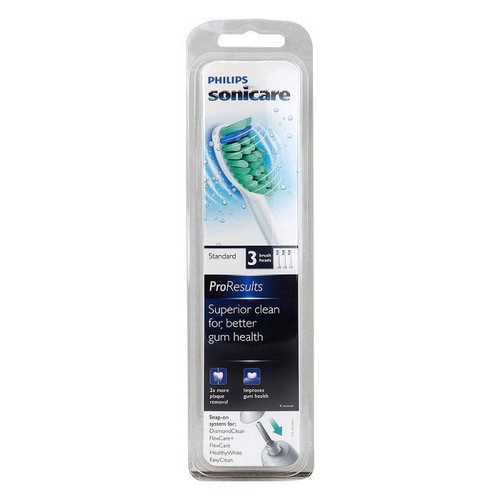 Nuevo PHILIPS SONICARE HX6013 ProResults 3 cabezales de cepillo estándar - Imagen 1 de 2